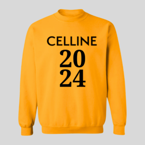 Celine Orange Sweatshirt