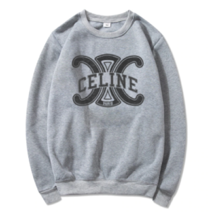 Celine Triomphe Gray Sweatshirts